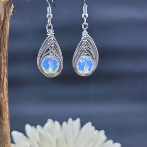 Handmade wire earrings